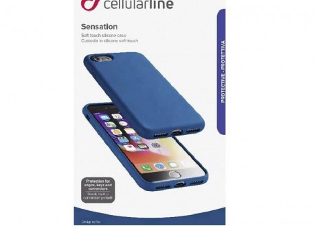 Cover IPhone Xs /X Cellularline Sensation - Blu