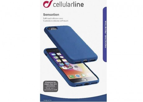 Cover IPhone Xr Cellularline Sensation - Blu