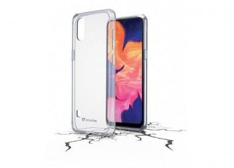 Cover Samsung Galaxy A10 Cellularline Clear Duo Samsung Galaxy A10 - Trasparente