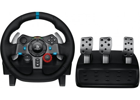 Logitech Volante + Pedaliera G29 PS5/PS4/PC