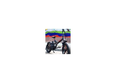 Bicicletta Elettrica pieghevole Biammortizzata